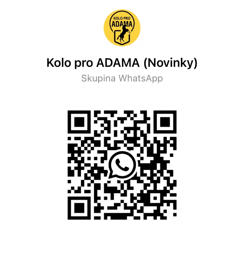 QR kód skupina WhatsApp kolo pro Adama