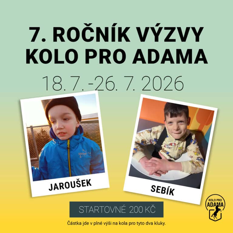Letní výzva Kolo pro ADAMA se blíží!